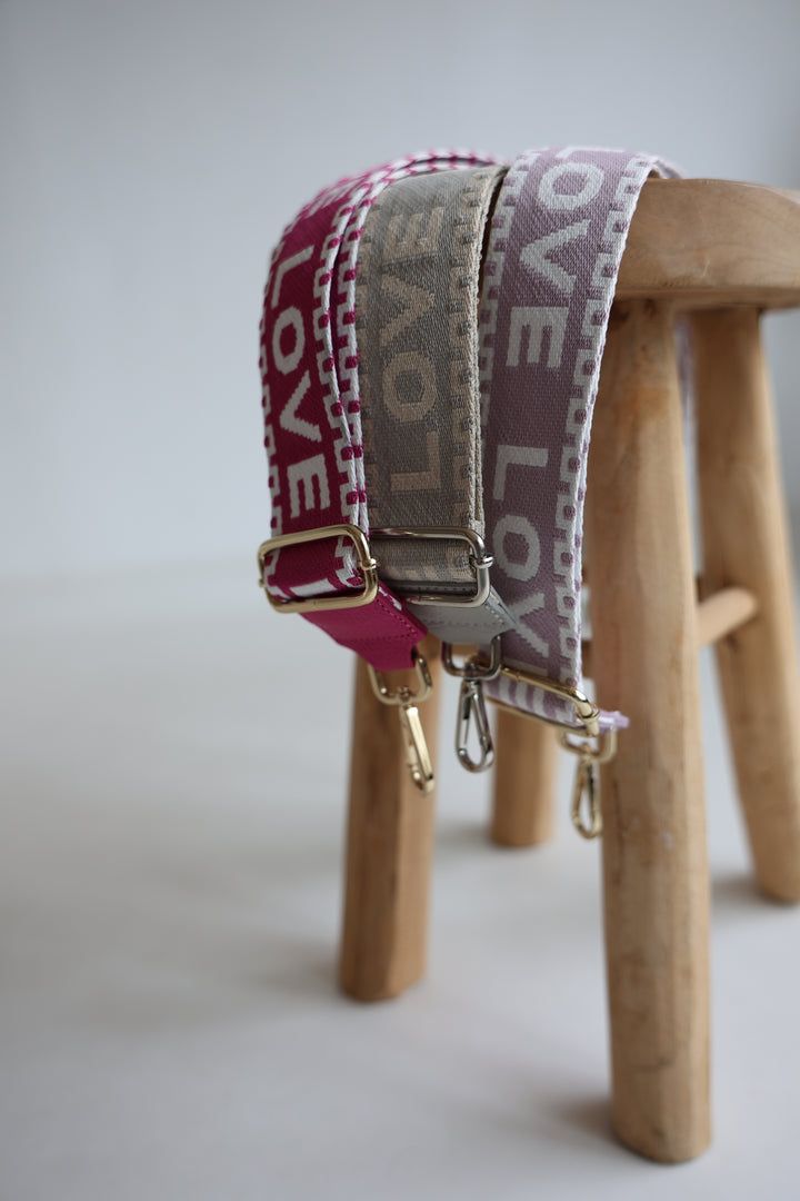 Taschengurt Pastell Love