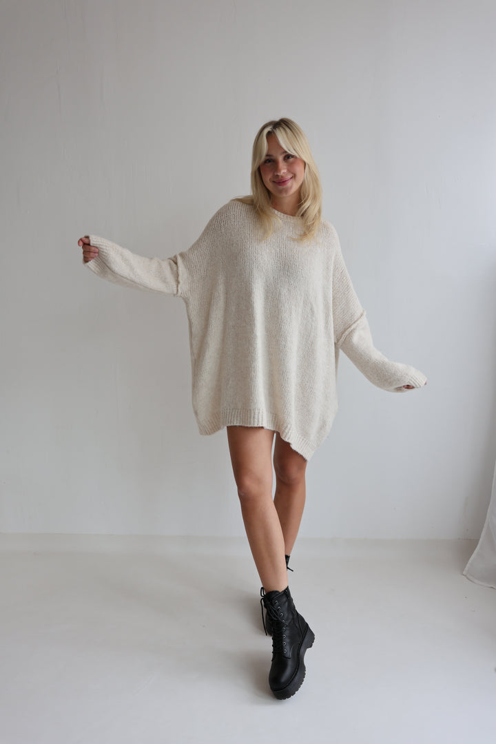 Langer Oversize Pullover Mary