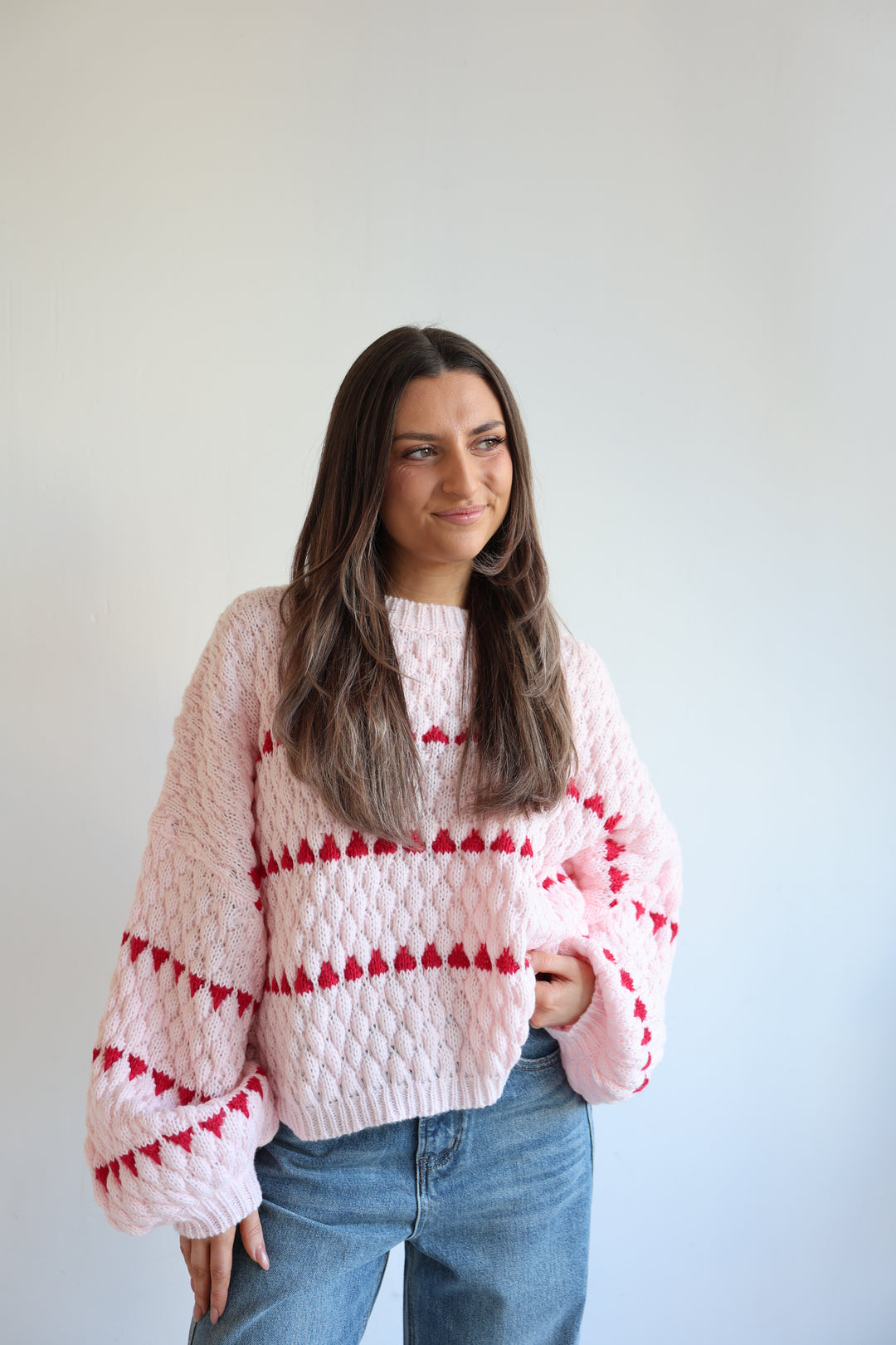 Bubble Knit Pullover