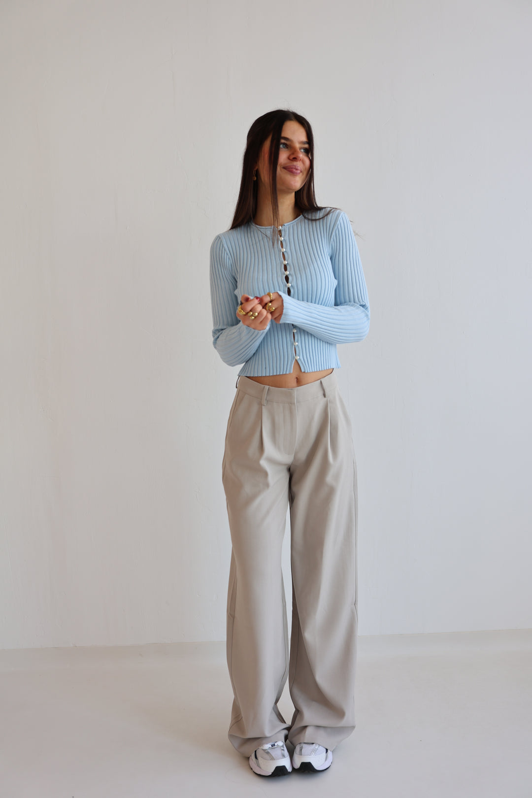 Bundfaltenhose Casual Look