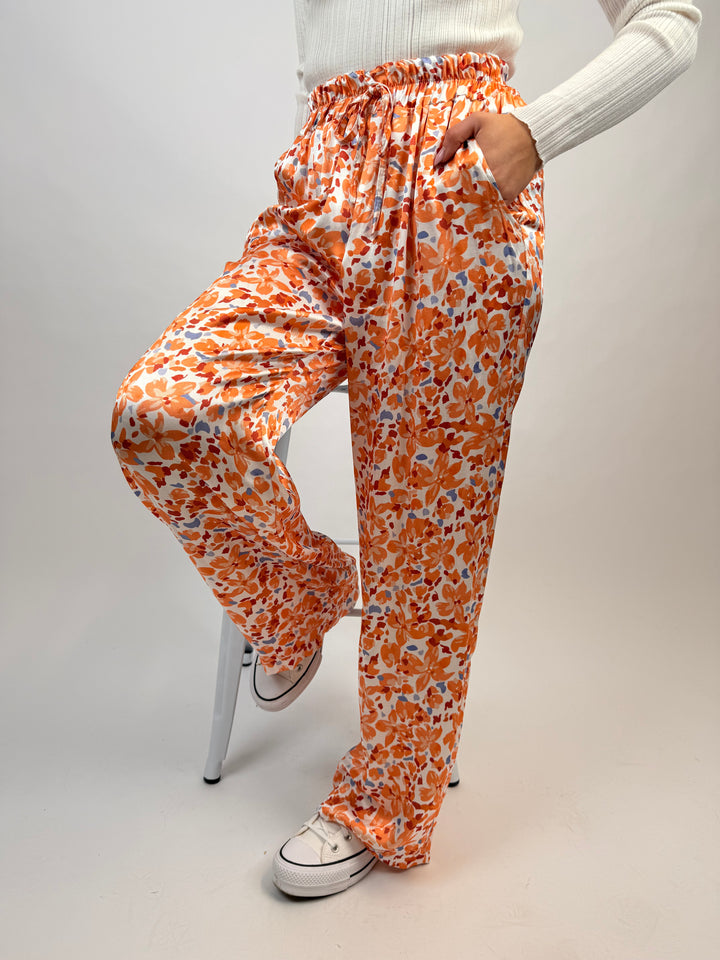 Lockere Hose aus Viskose Sunshine