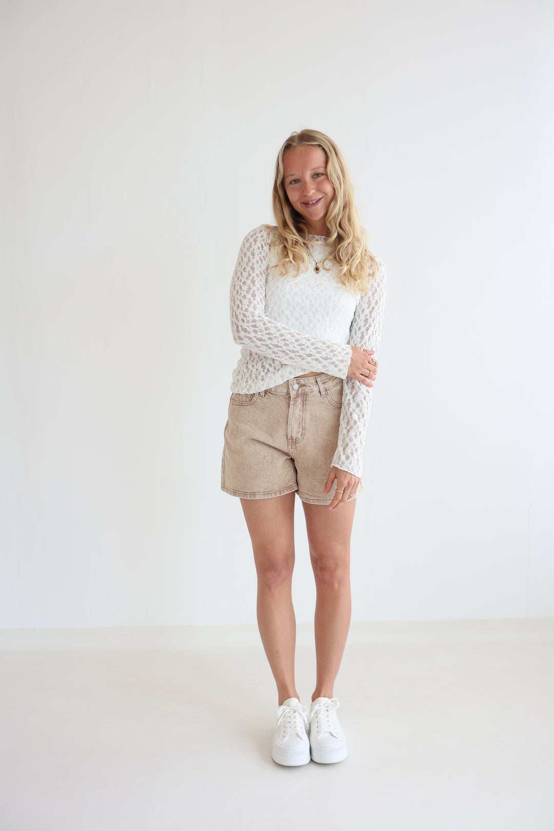 Relaxed Fit Denim Shorts
