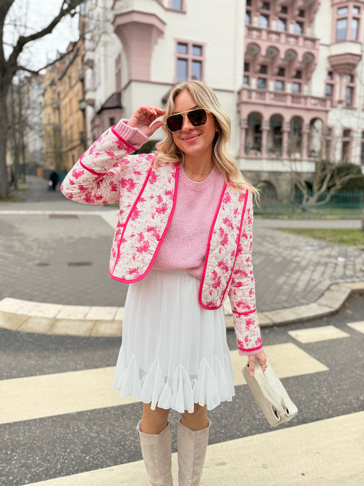 Gesteppte Baumwolljacke Autmn Blooms