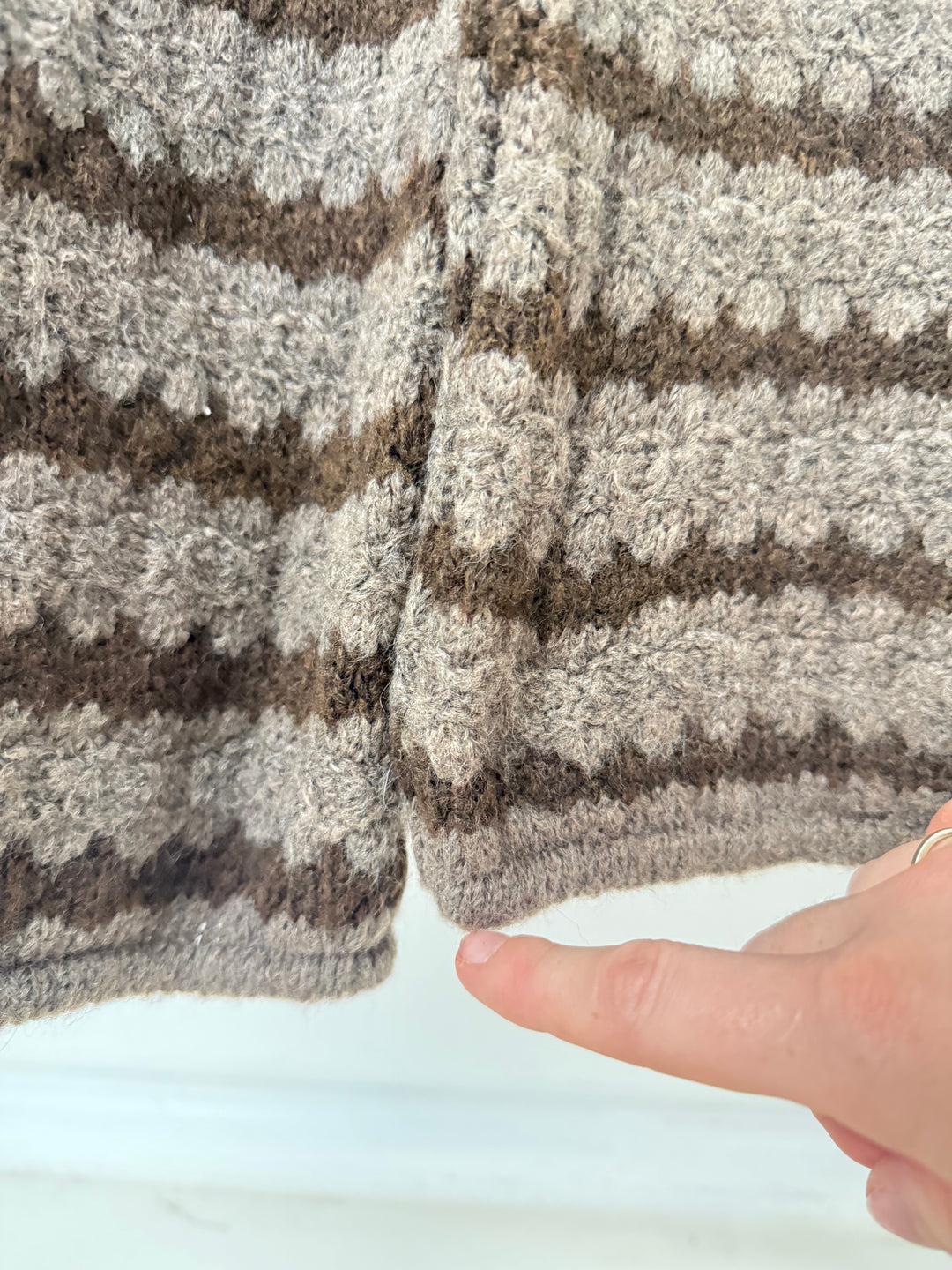 SUMMER KNIT PANTS HOLLY DARK CHOCOLATE (B-WARE)