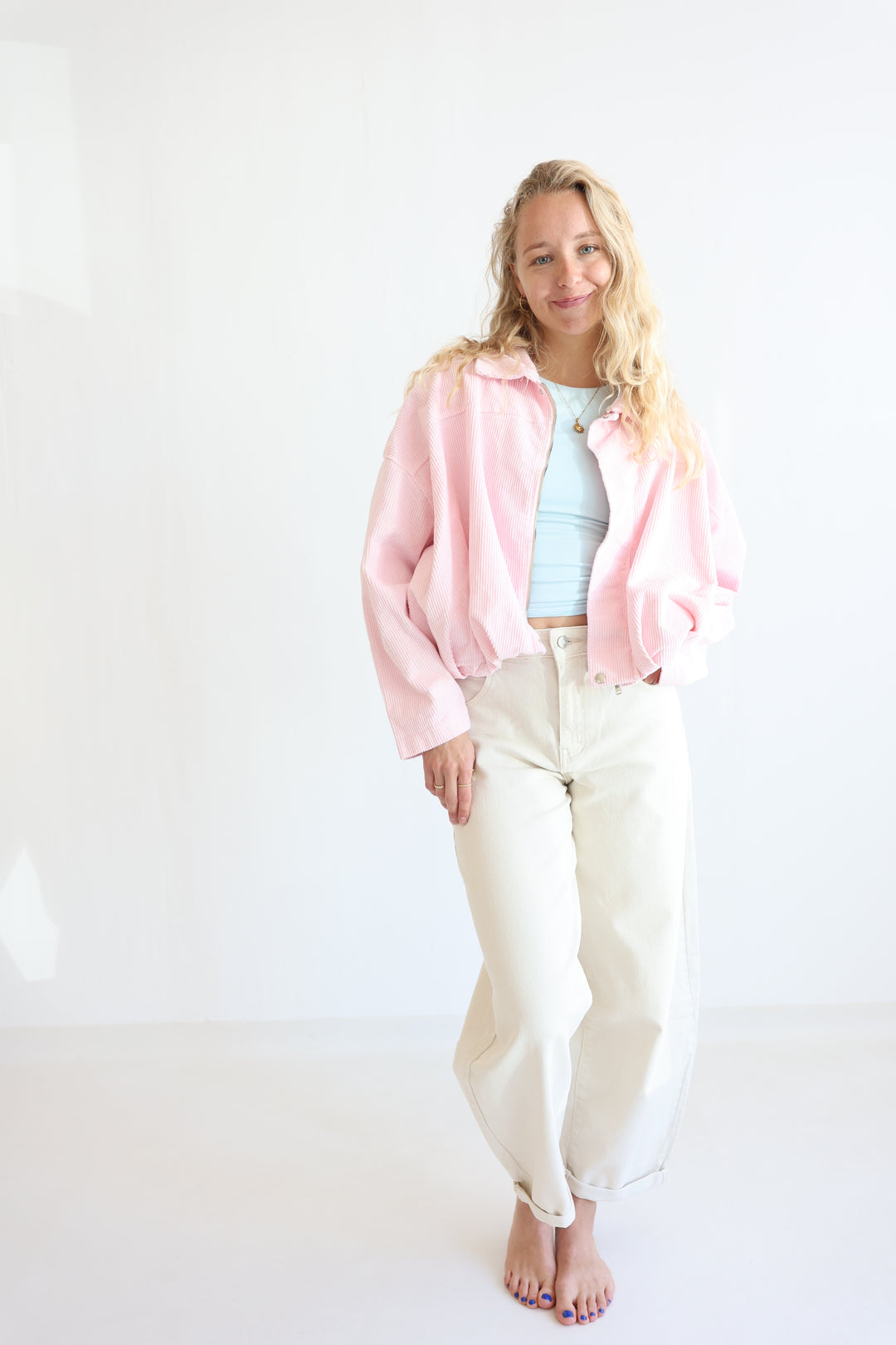 Cord Bomber Jacket