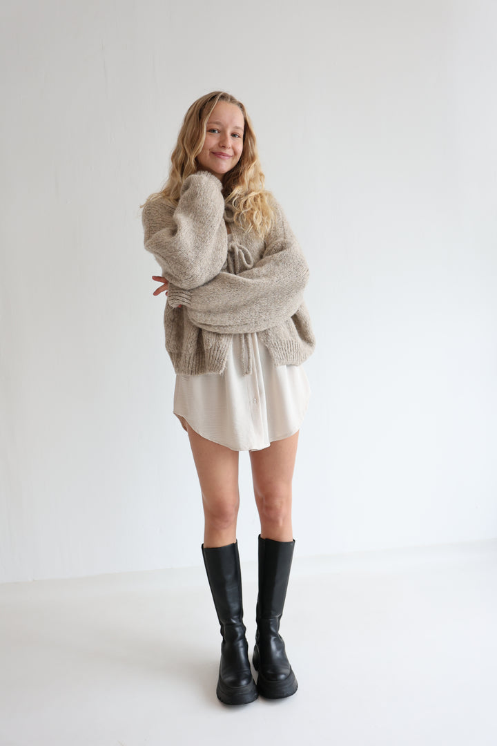 Langarm Cardigan mit Schleifen Lilly