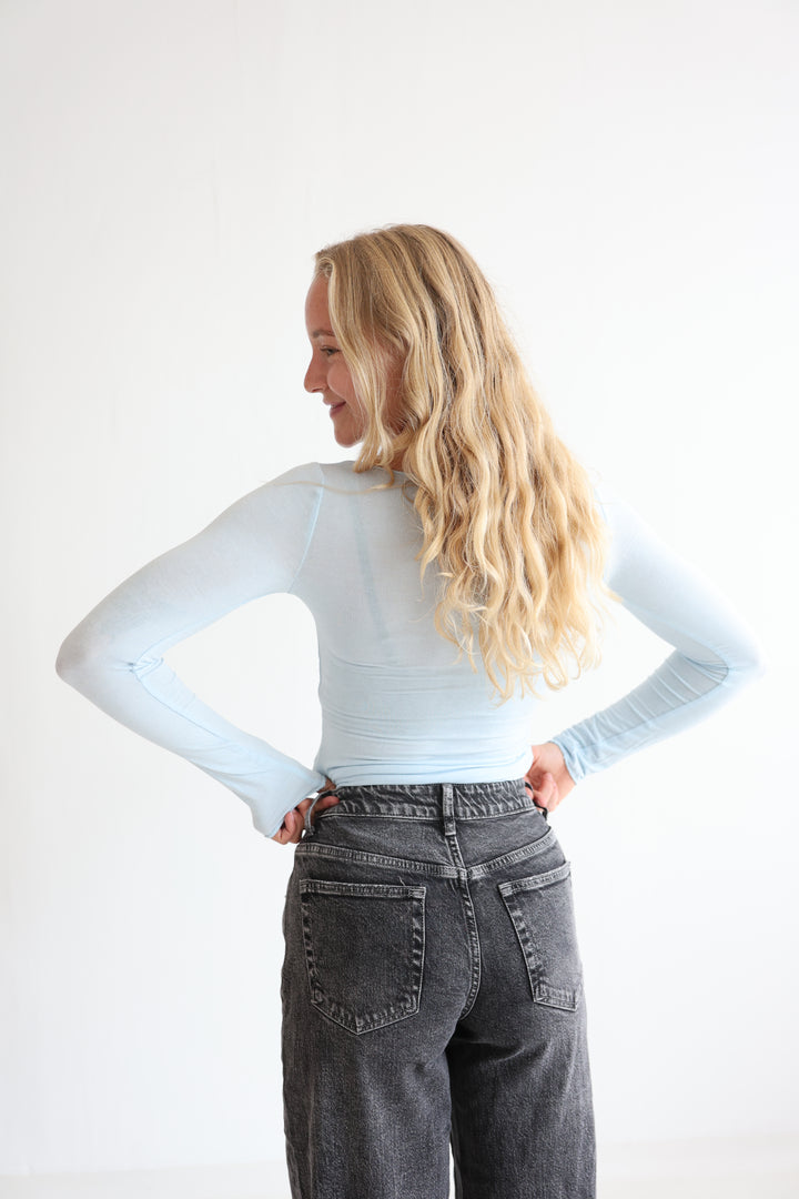 Romy Extra Long Wide Leg Jeans