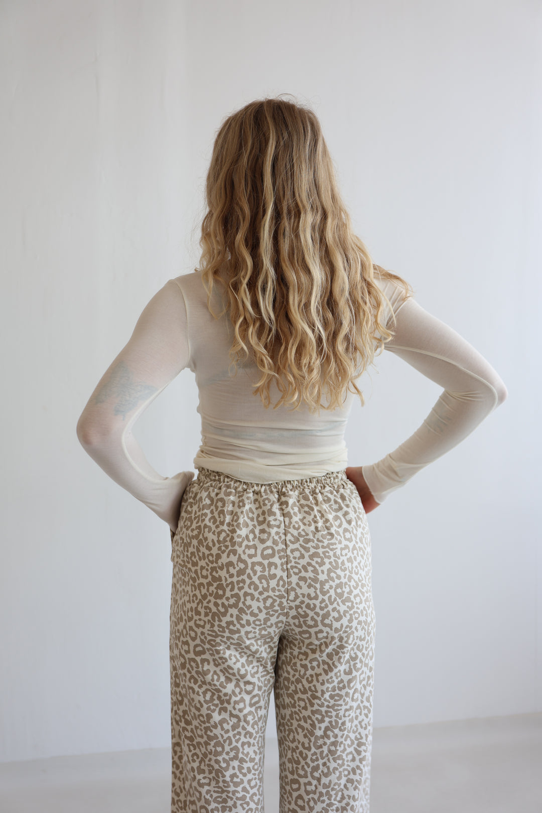Leopard Print Joggers