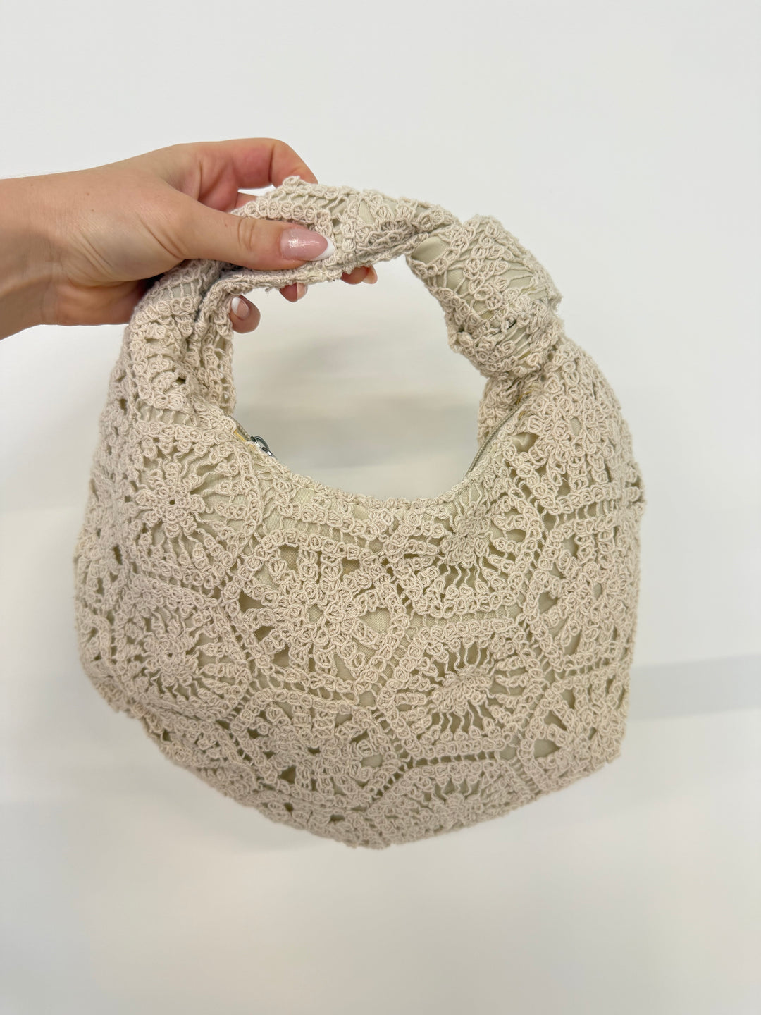 CROCHET KNOT HANDLE BAG (B-WARE)