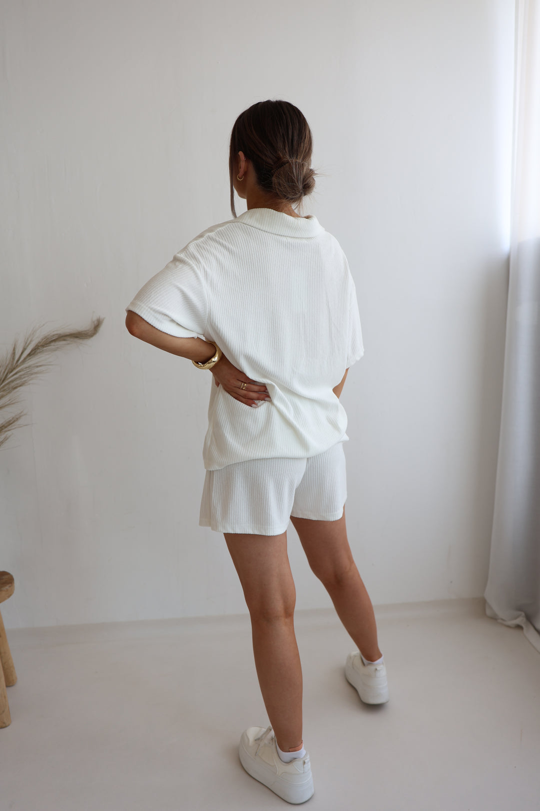 Frottee Rip Shorts Vacay Vibes