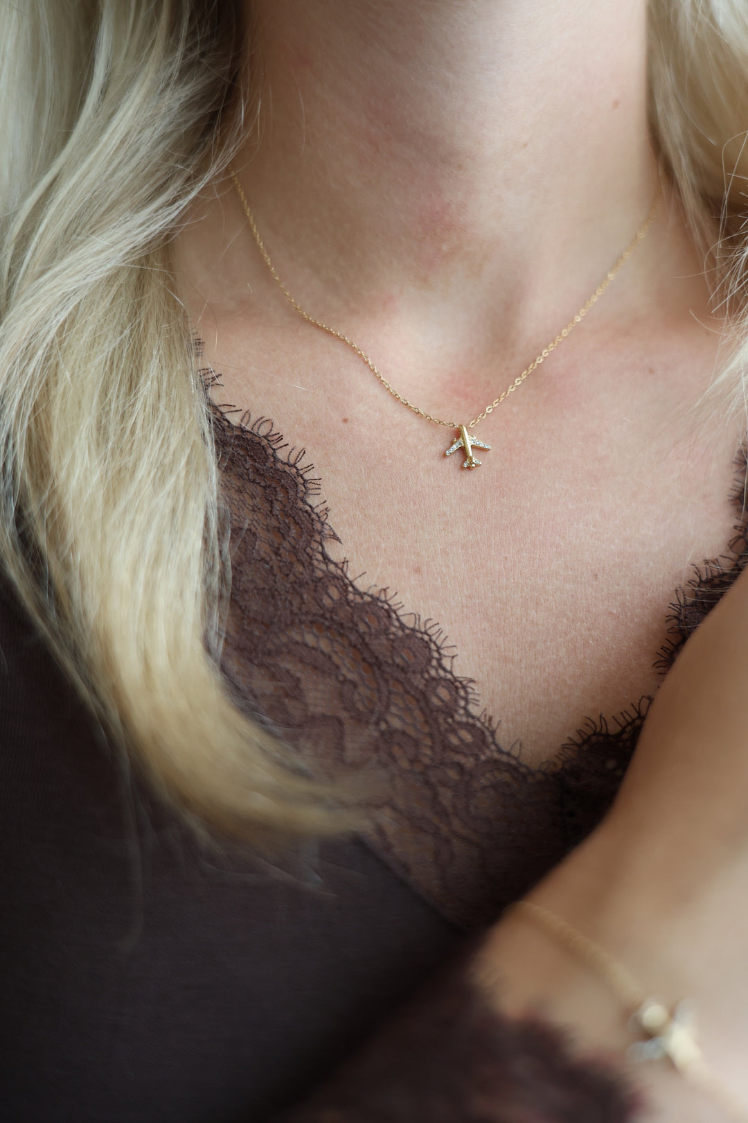 Halskette Diamond Airplanes