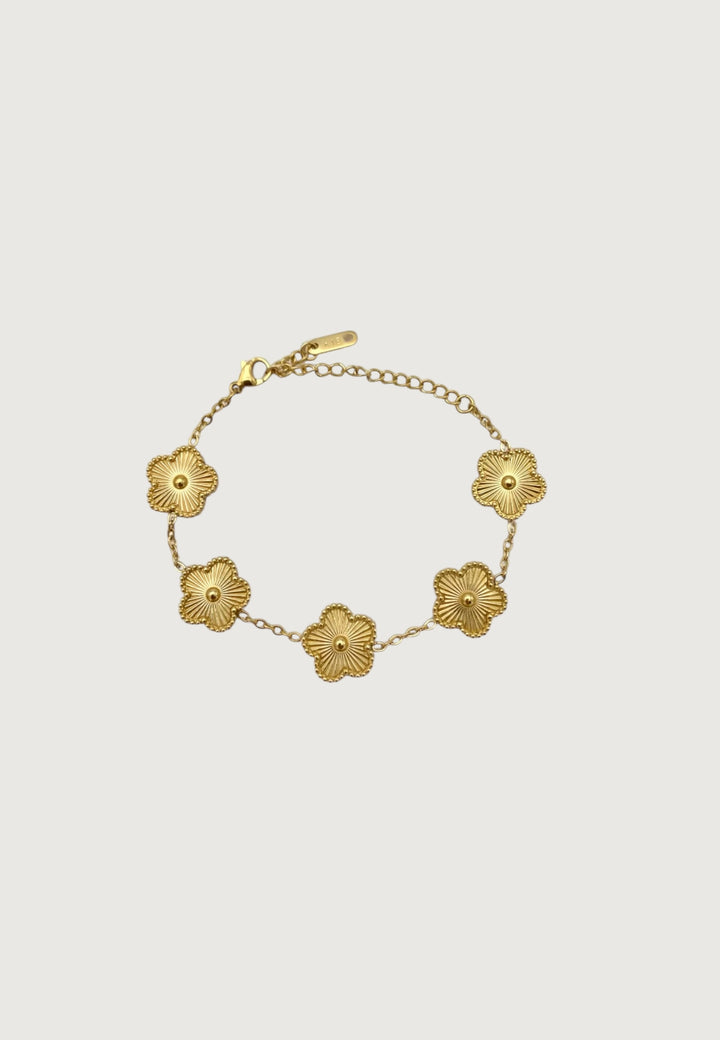 Armband Big Golden Clover