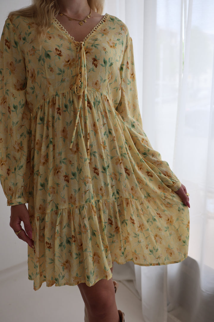 Kleid mt Floralprint Barcelona