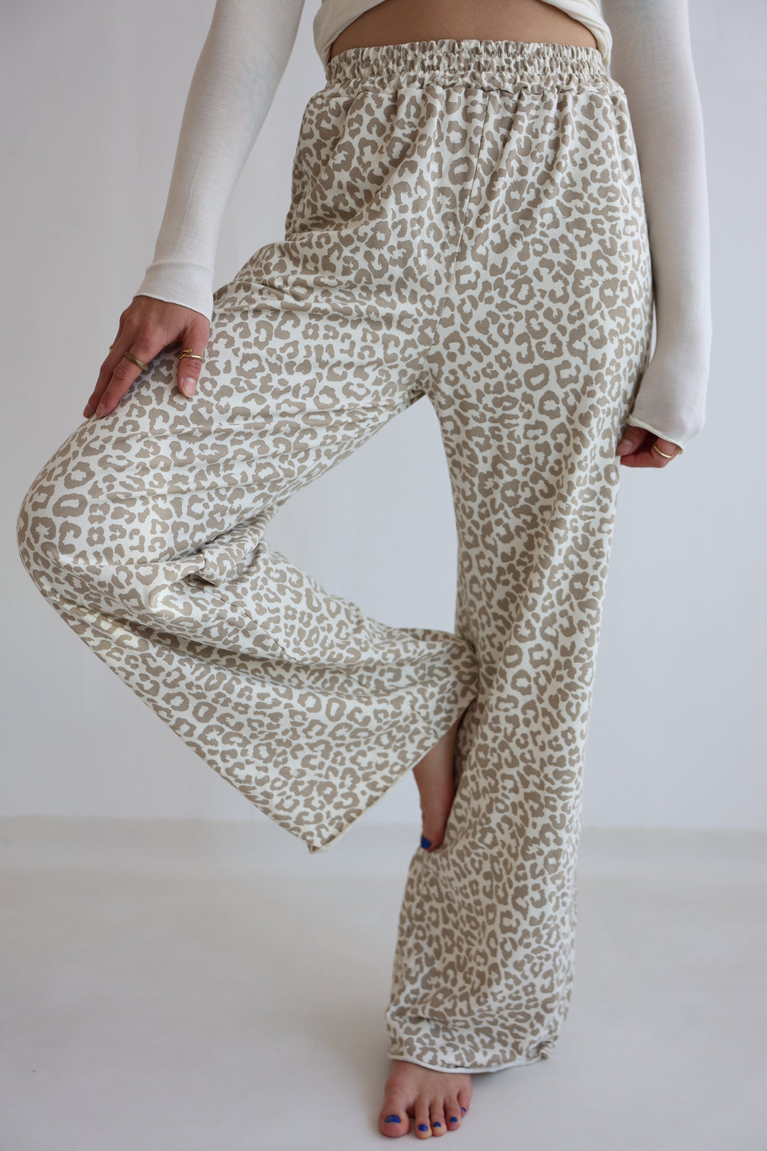 Leopard Print Joggers