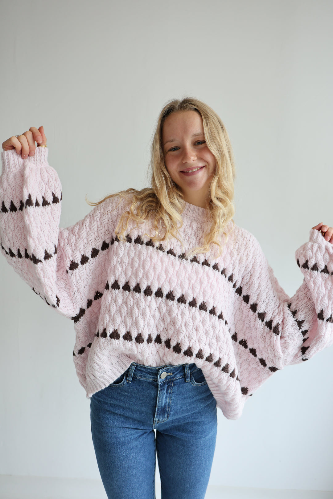 Bubble Knit Pullover