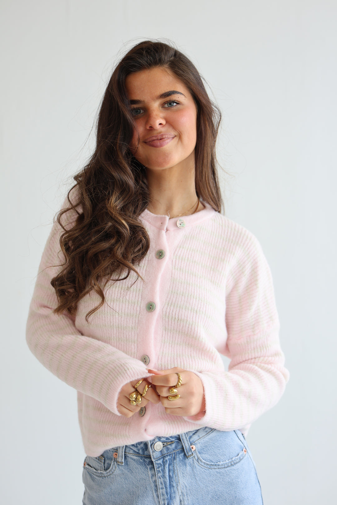 Gestreifter Cardigan Josephine