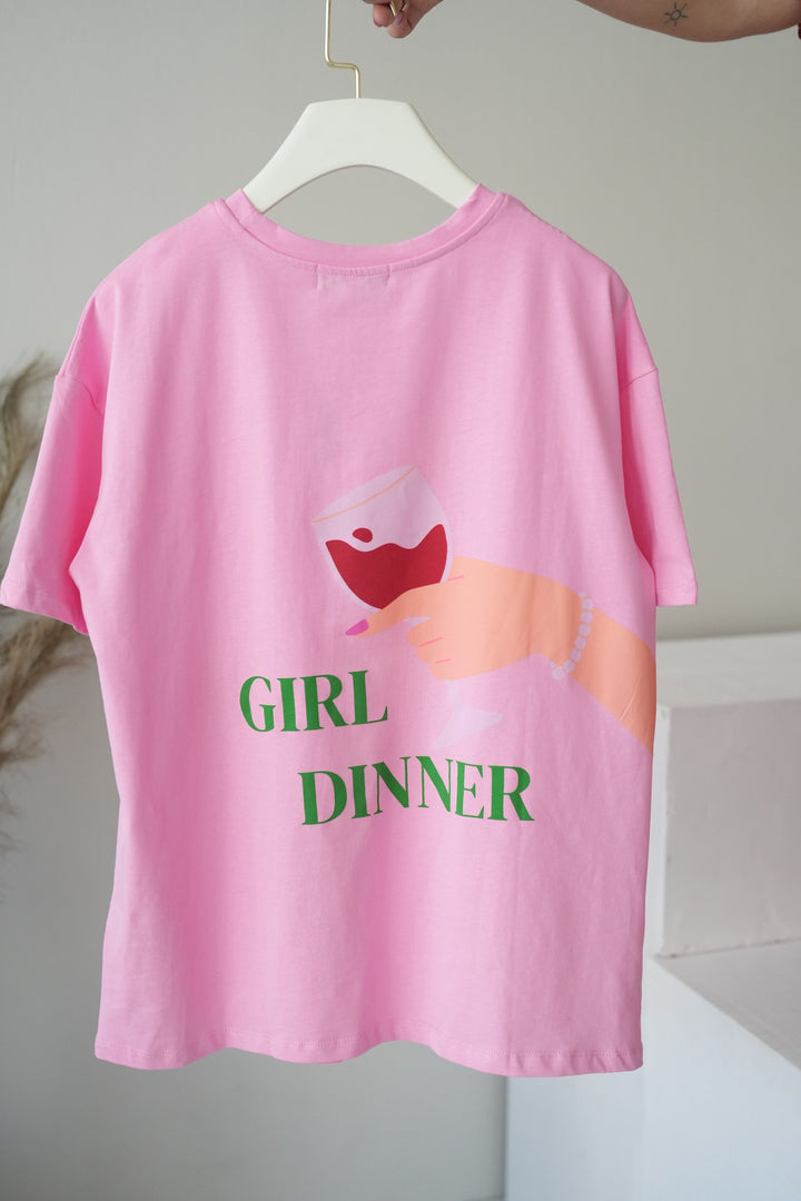 T-Shirt Girl Dinner