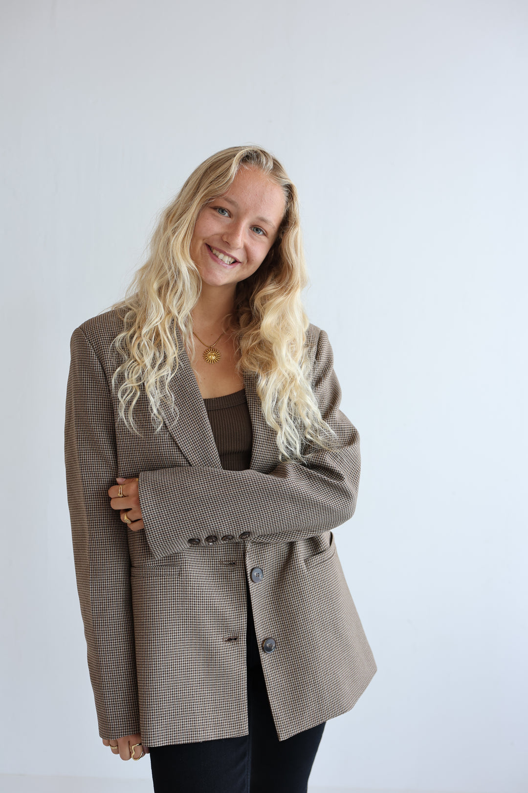 Karierter Blazer Cannes