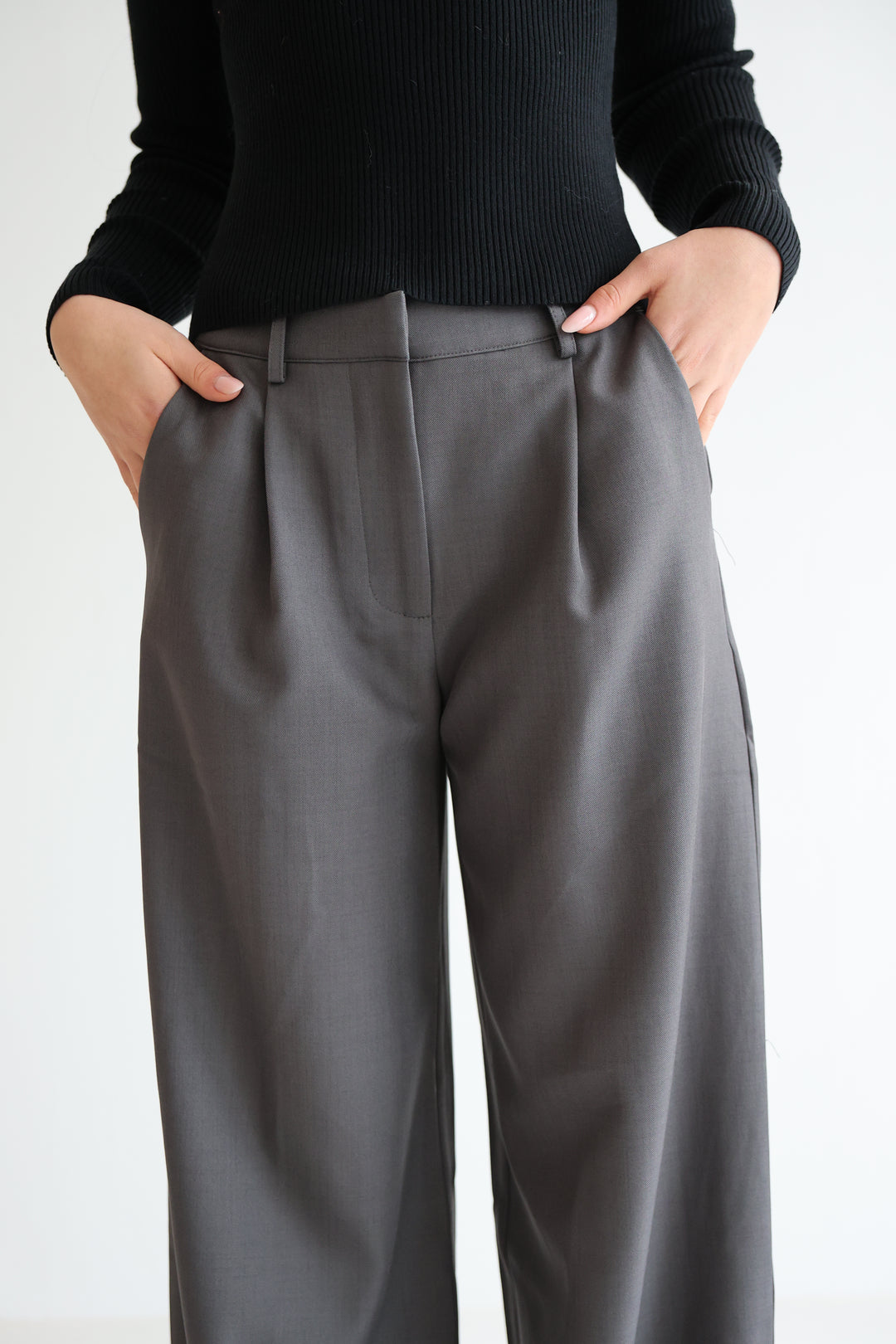 Bundfaltenhose Casual Look