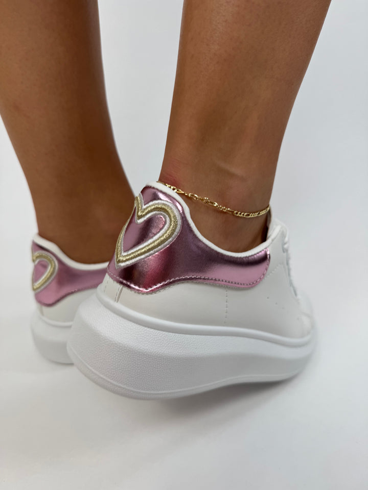 Plateau Sneaker Heartful Gr. 37 (Einzelteil)