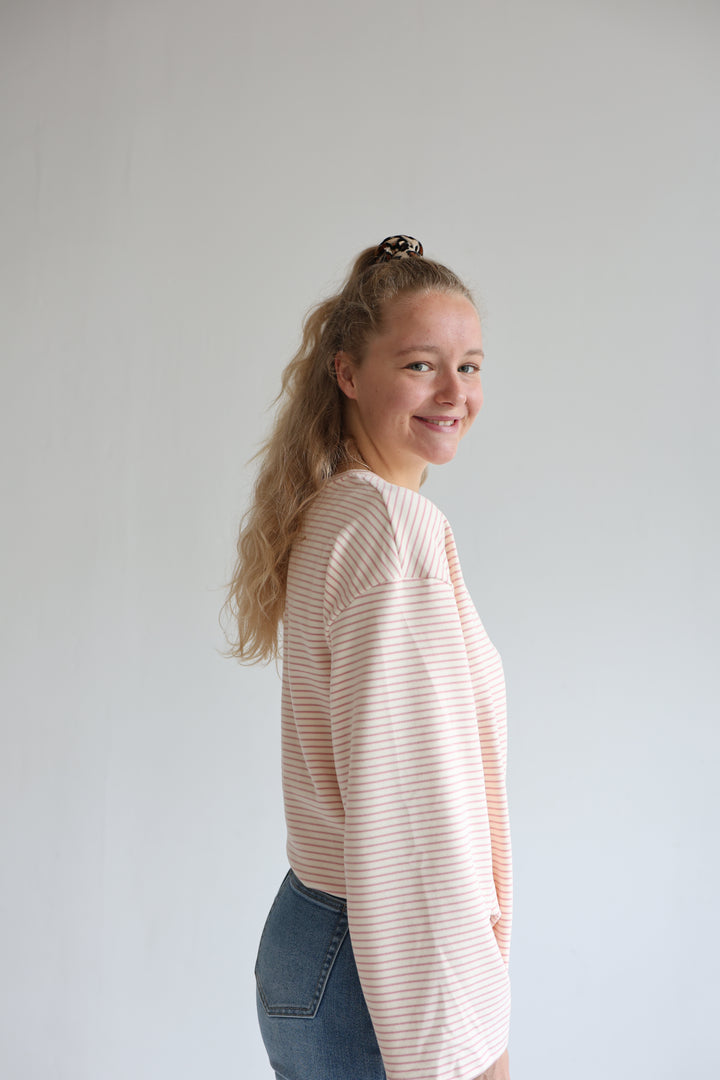 Gestreiftes Longsleeve Striped Soul