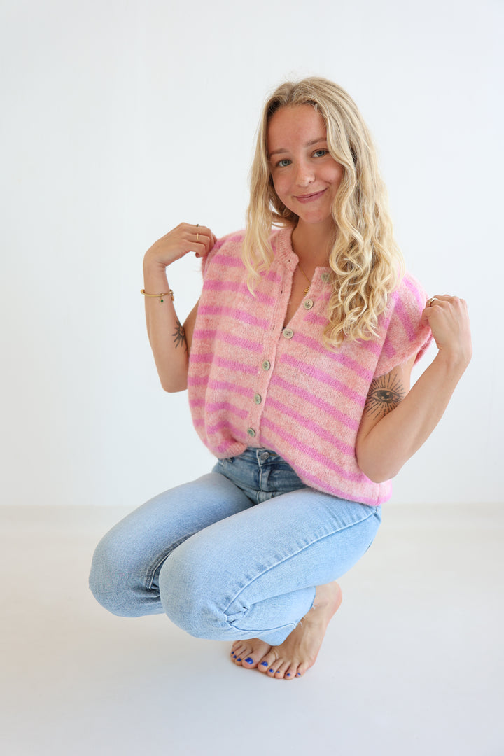 Gestreifte Weste Cosima