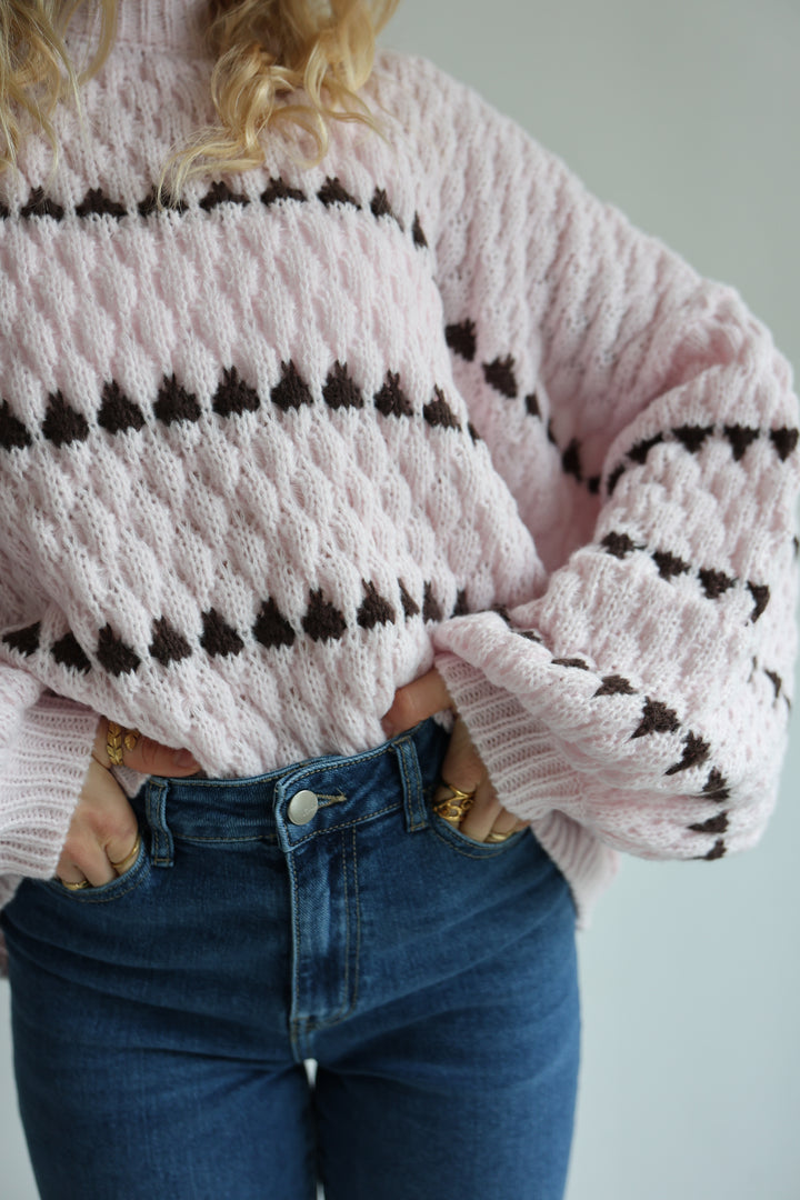 Bubble Knit Pullover