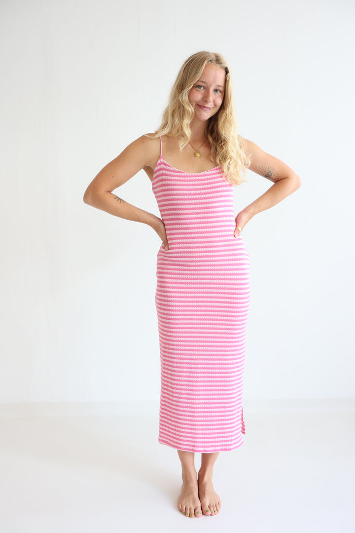 Striped Knit Dress