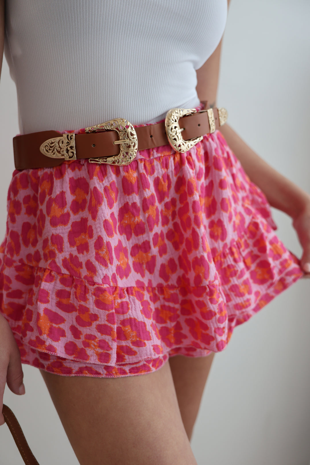 Hosenrock mit Leoprint Ella