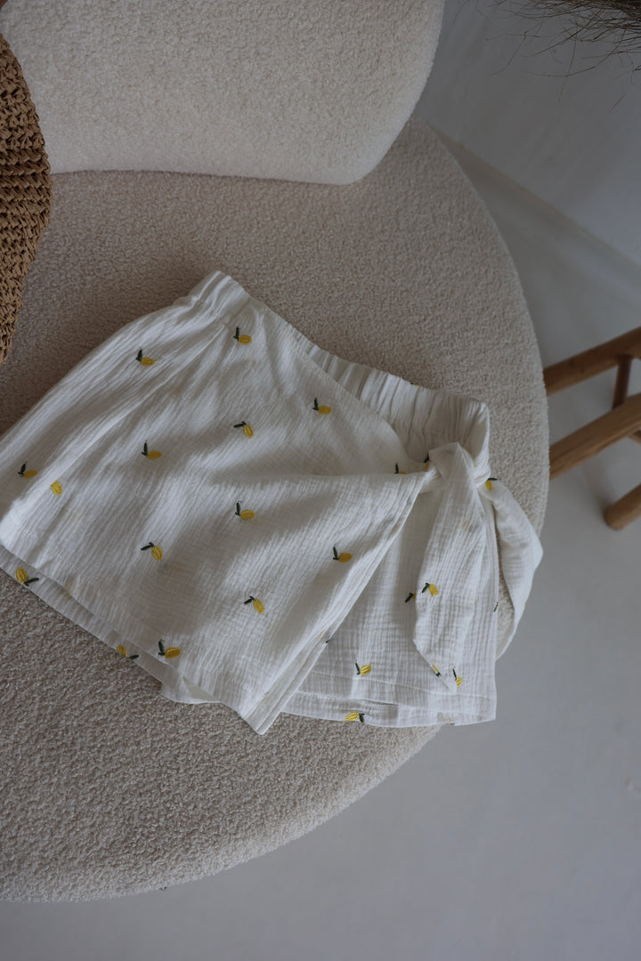 Hosenrock aus Musselin Little Lemons