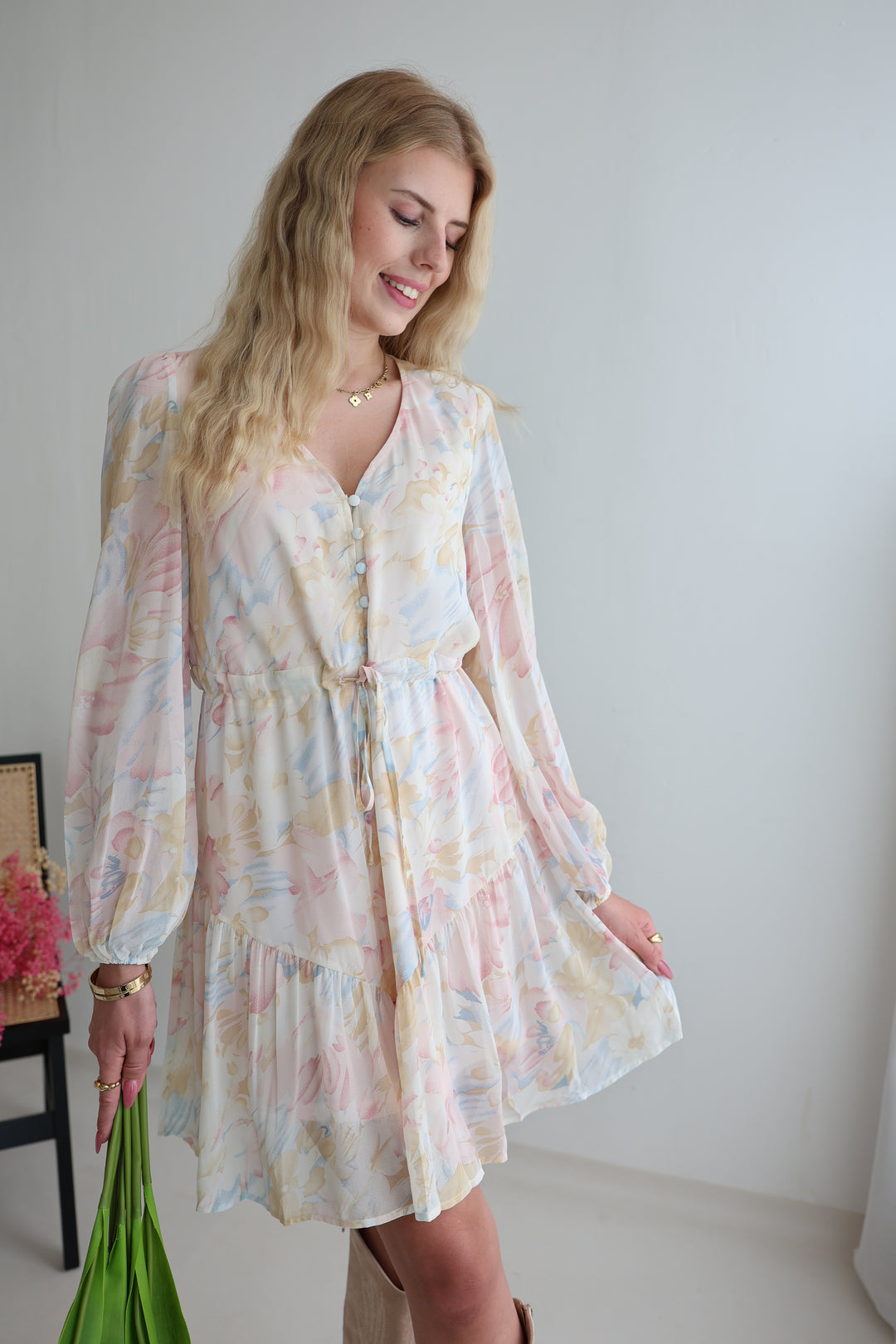 Sommerkleid mit Floralprint Laurella