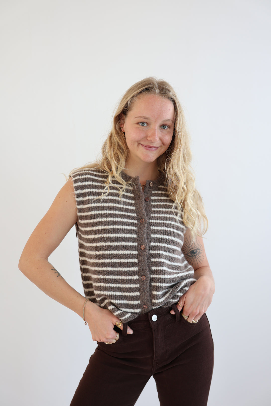 Gestreifte Weste Josephine