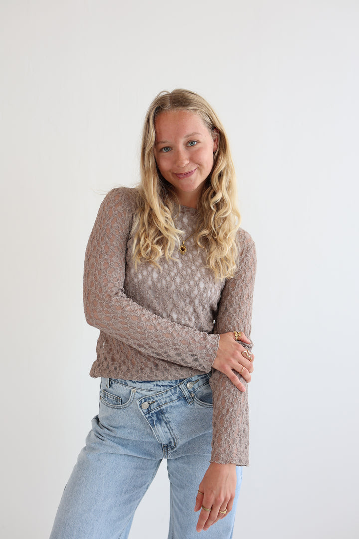 Mesh Longsleeve Savannah