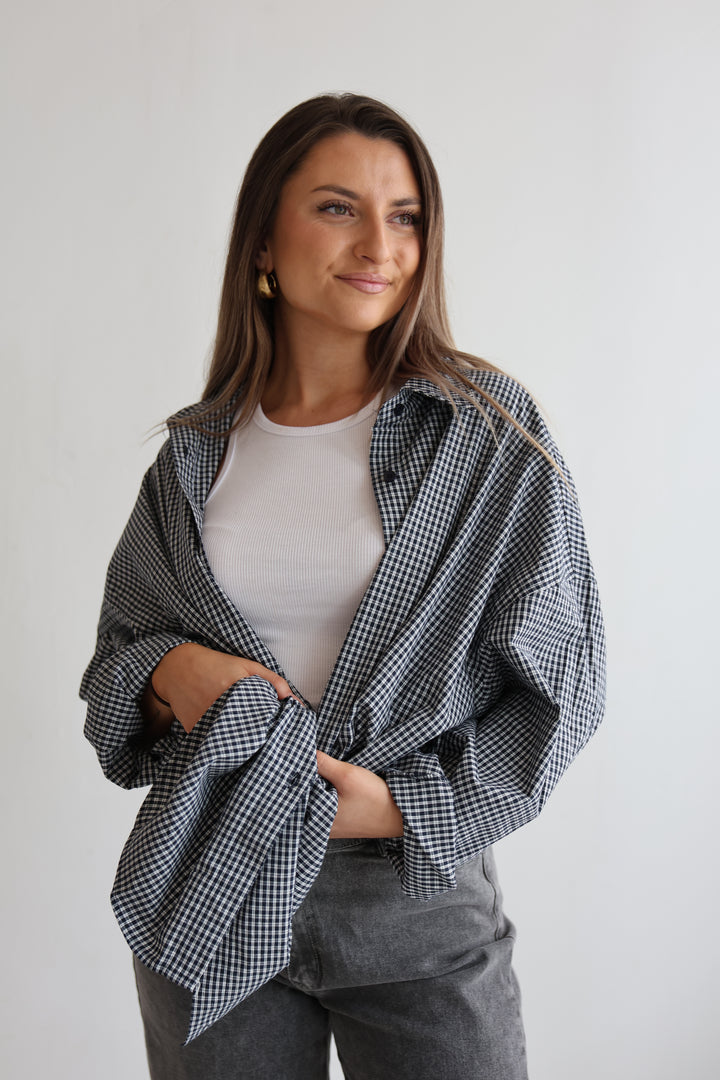 Oversize Plaid Shirt