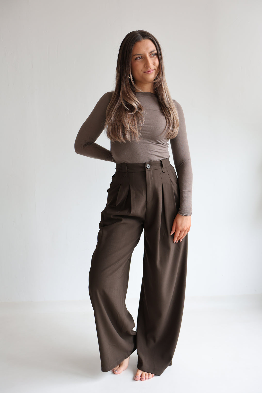 Bundfaltenhose Serena