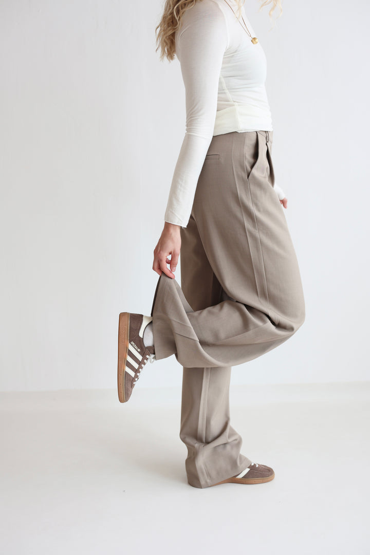 Bundfaltenhose Casual Look