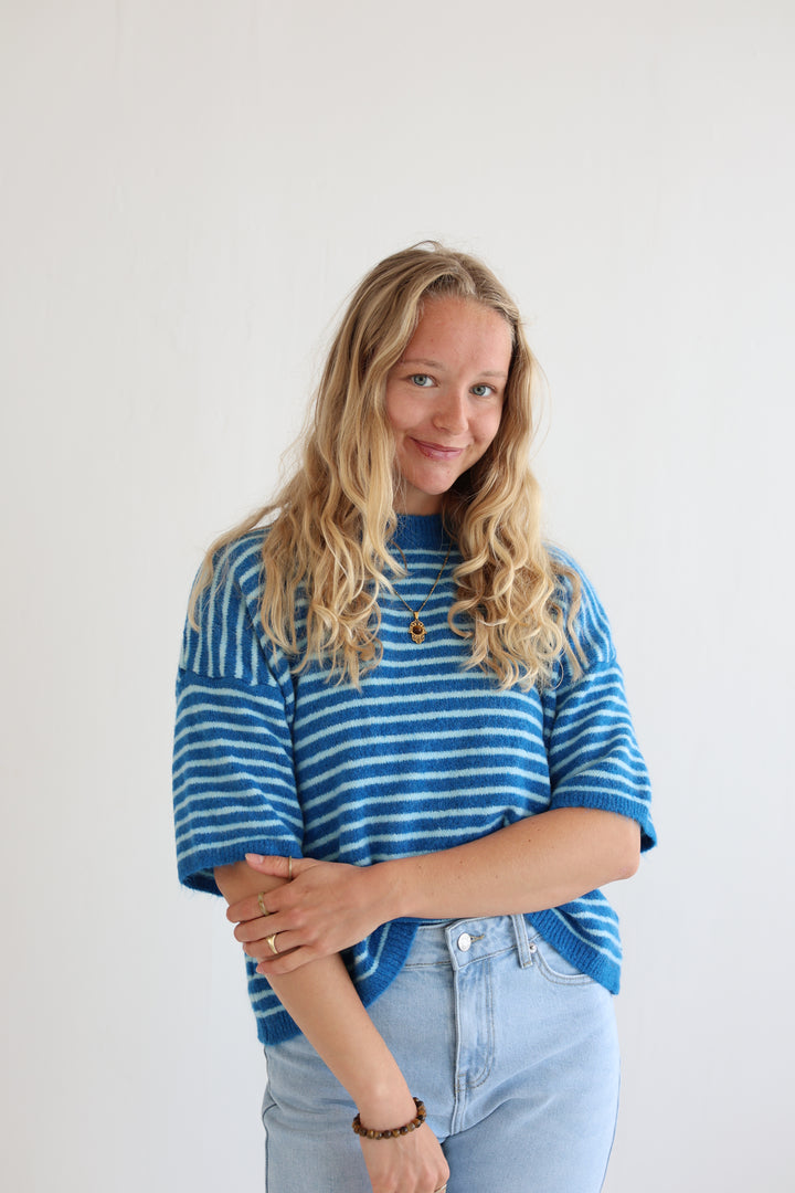 Short Striped Knit