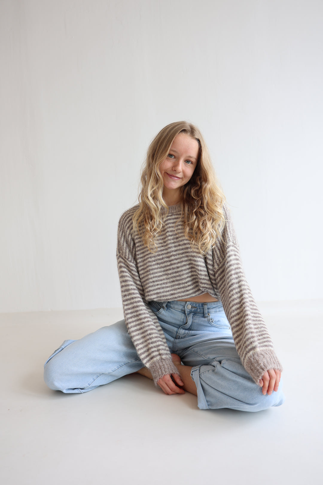 Gestreifter Pullover Moodline Knit