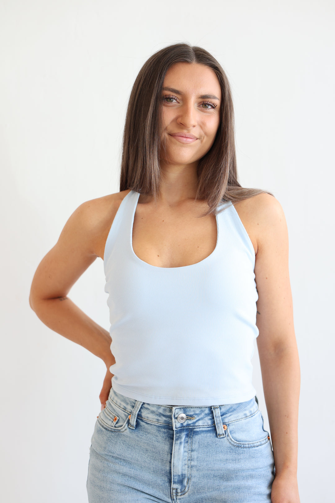 Slim Fit Neckholder Top