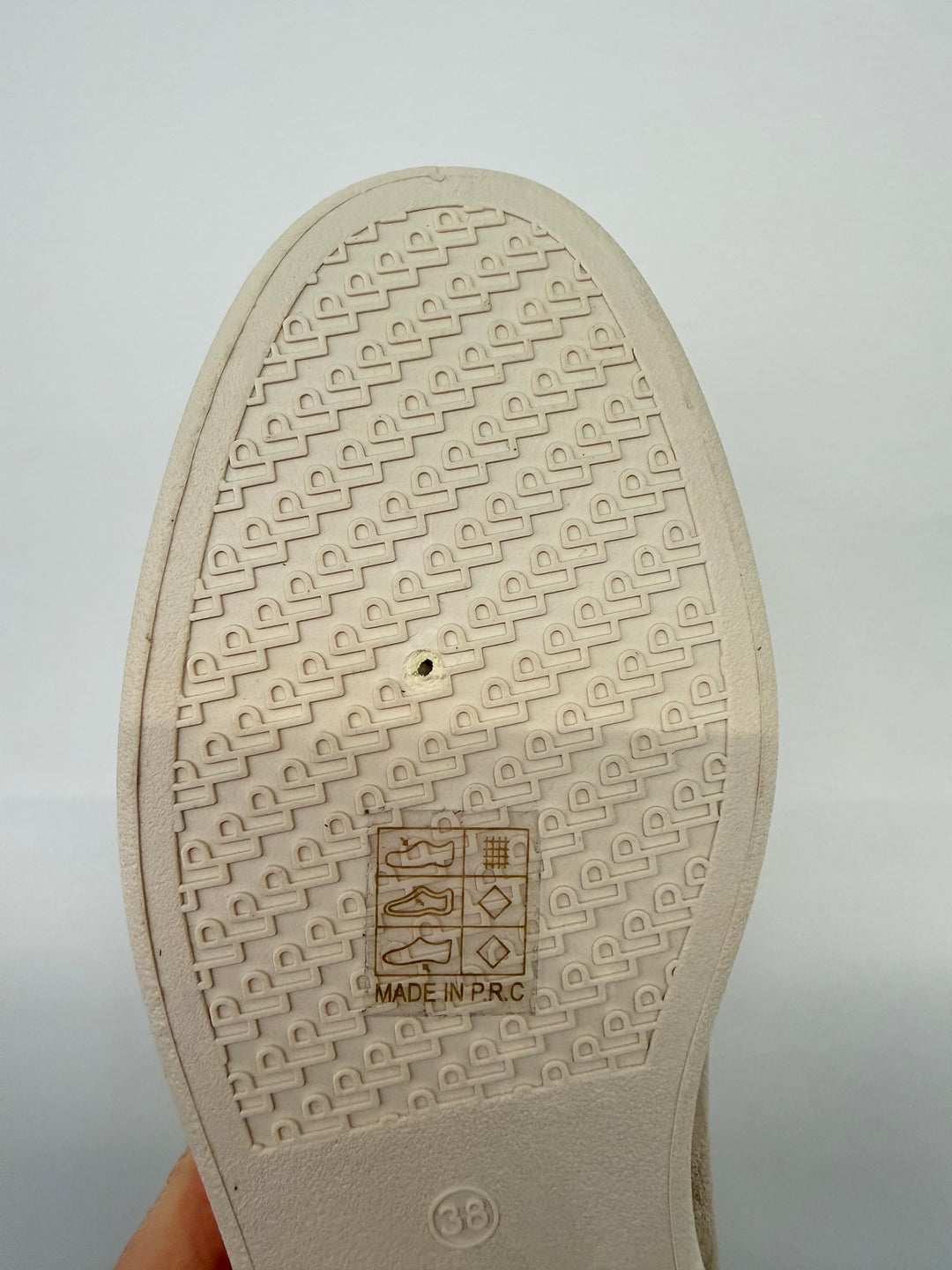 SLIP ON LOAFERS BEIGE GR.38 (B-WARE)