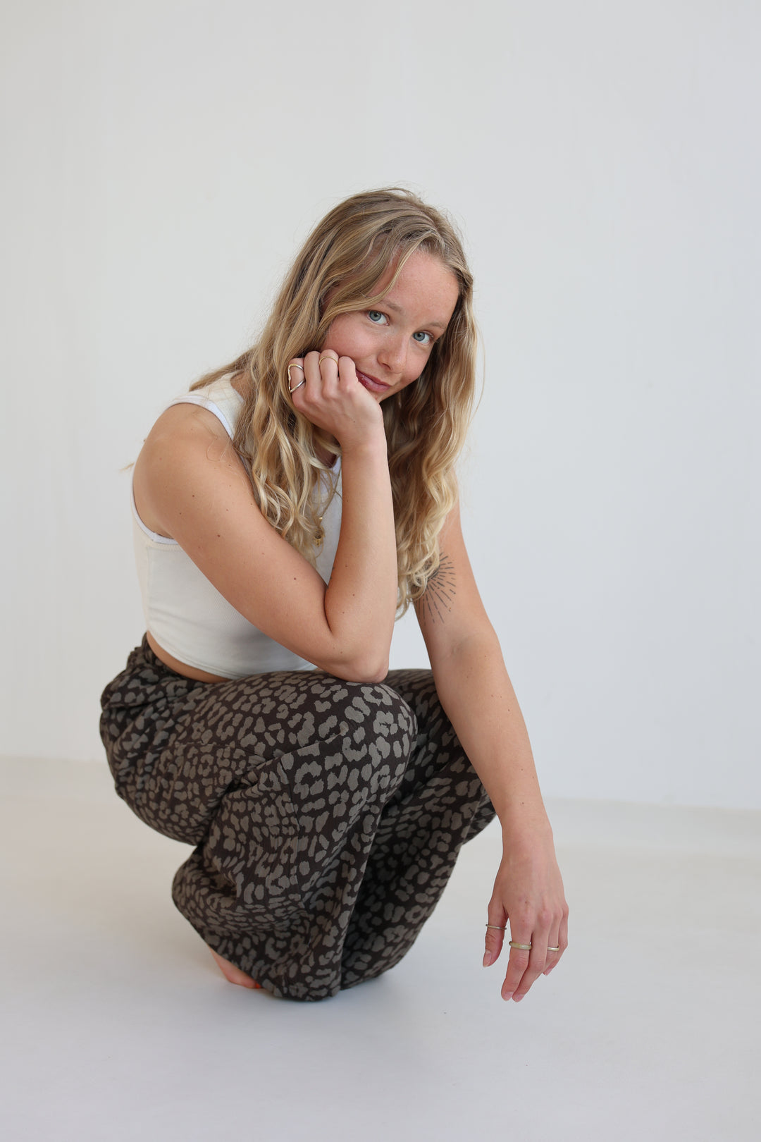 Musselinhose Timeless Leopard