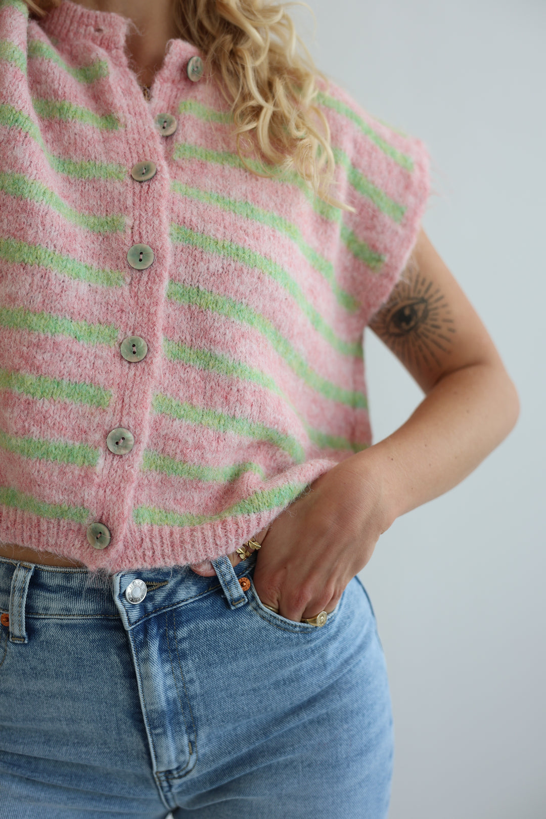 Gestreifte Weste Cosima