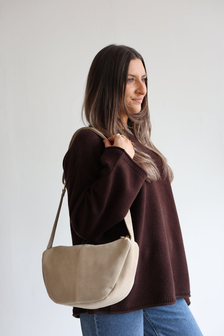 Wildledertasche Maple