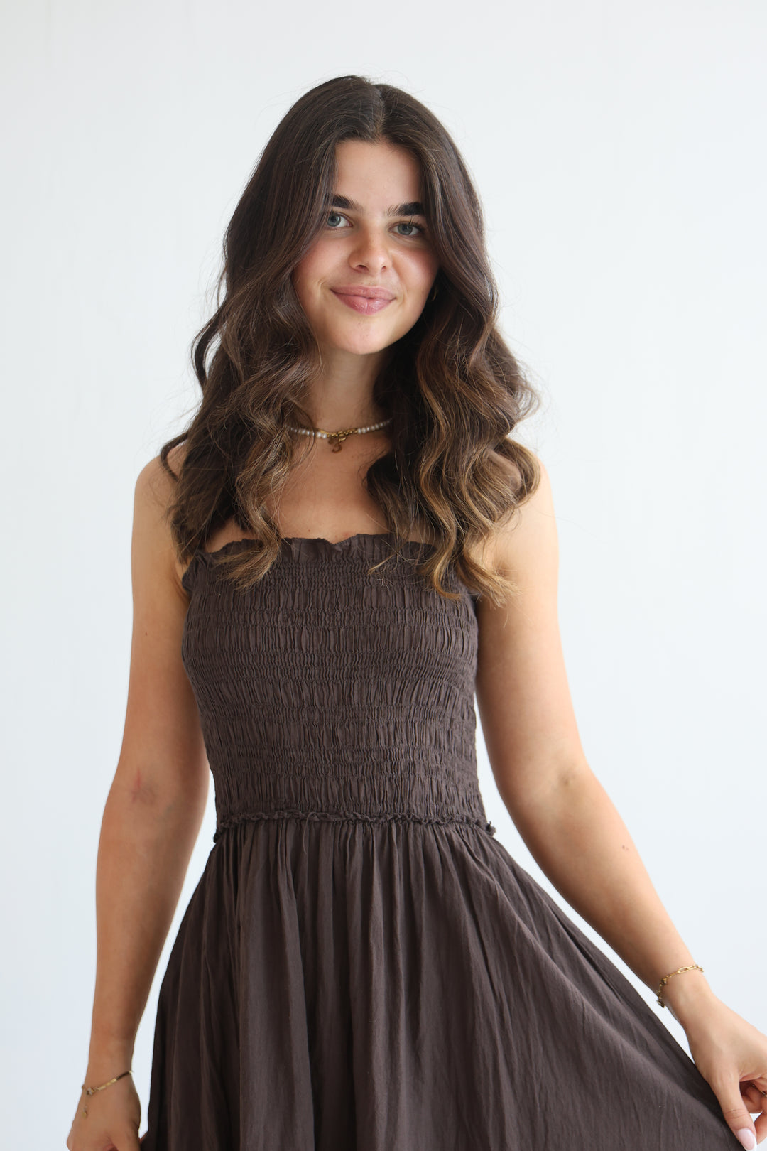 Soft Horizon Cotton Dress