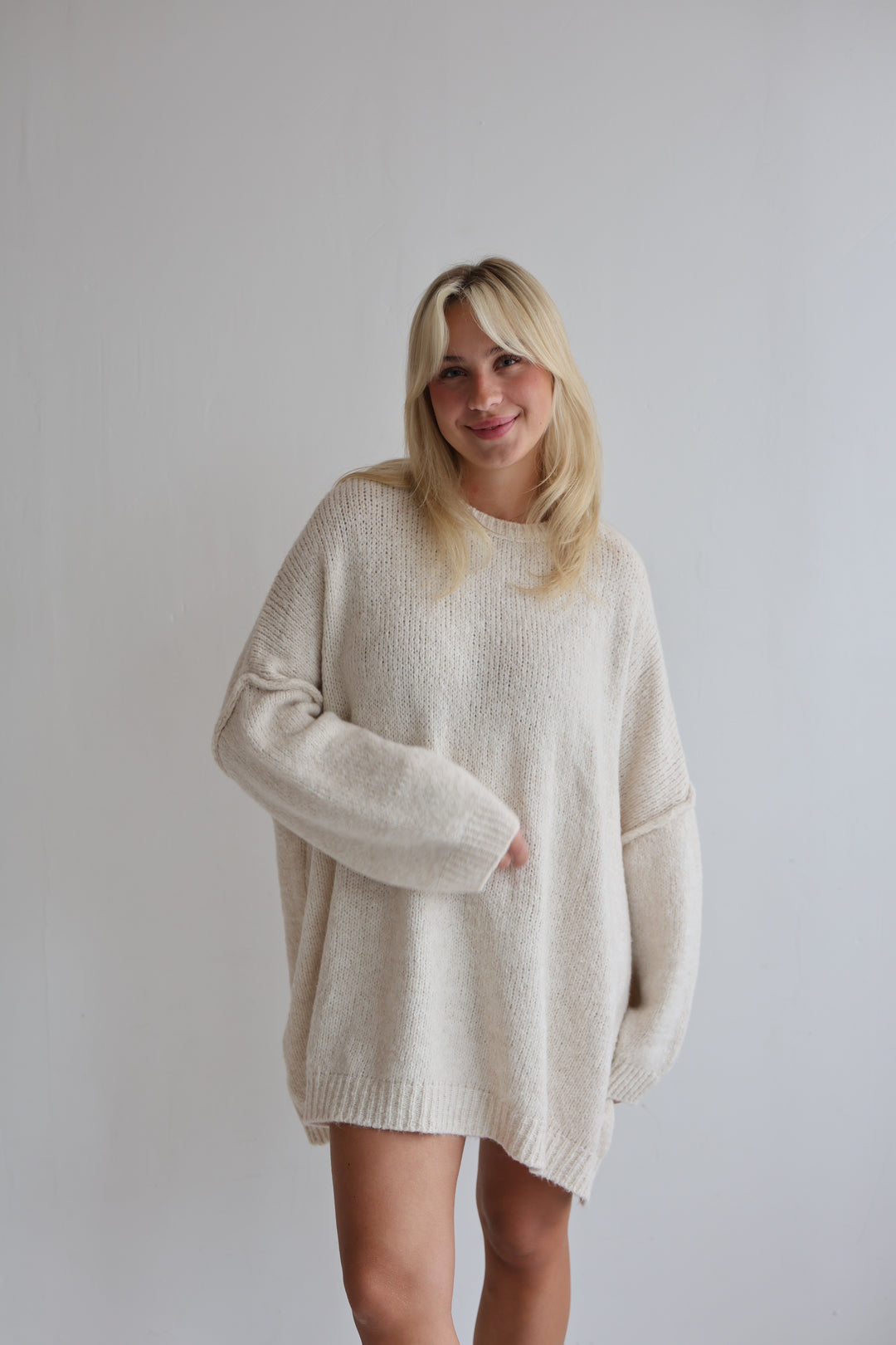 Langer Oversize Pullover Mary