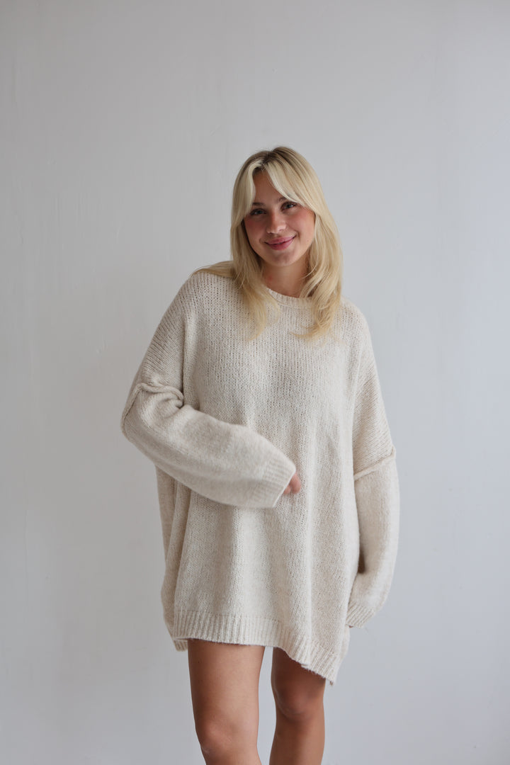 Langer Oversize Pullover Mary