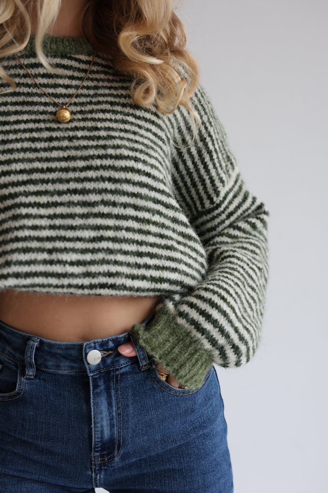 Gestreifter Pullover Moodline Knit