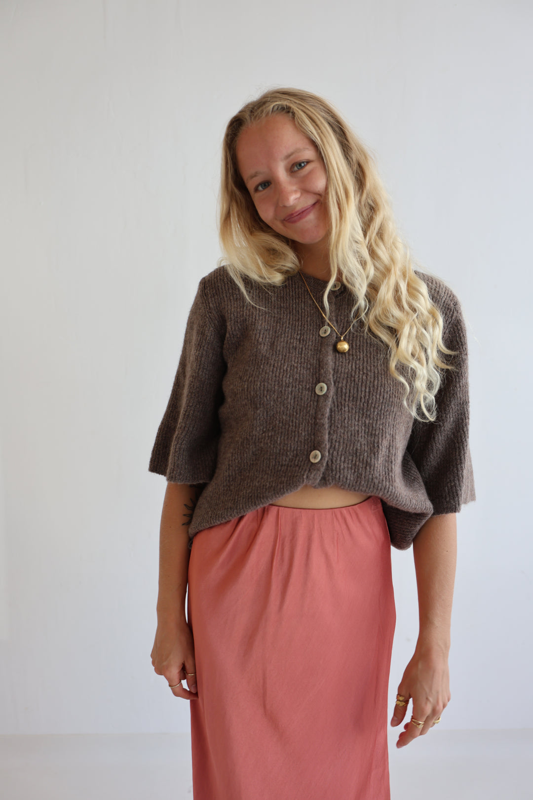Kurzarm Cardigan Jolina