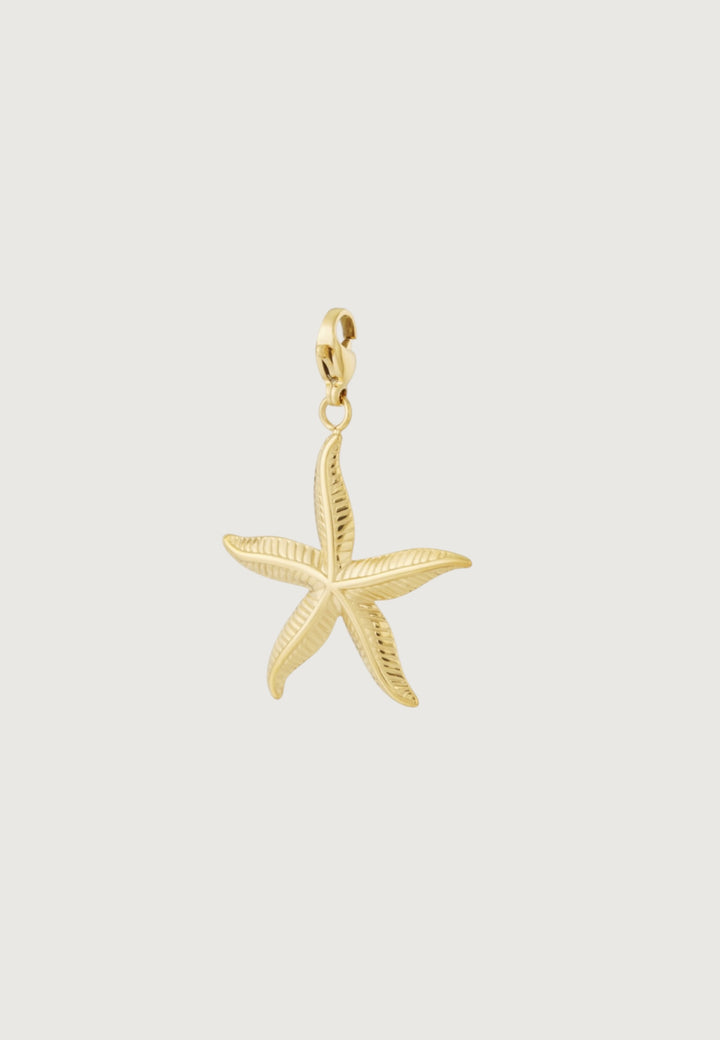 Golden Starfish Charm