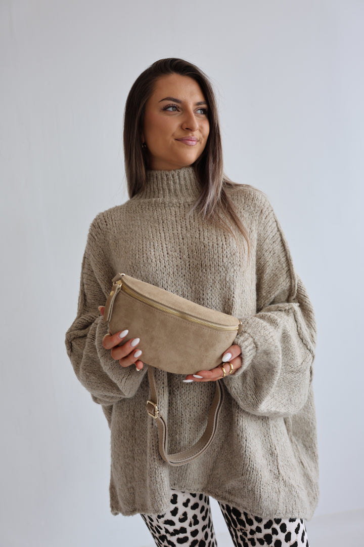 Crossbody Bag Small (Wildleder)
